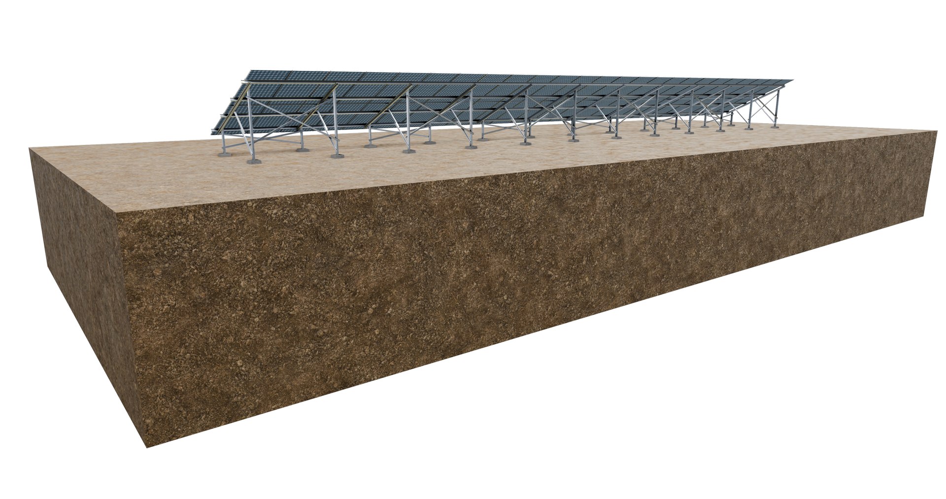 Lowpoly Ground Mounted Solar Panels-25 Rows of PV Modules 3D model https://p.turbosquid.com/ts-thumb/mI/MeyWRT/Sn/19/jpg/1772355694/1920x1080/fit_q87/f194e20402f88cba13ecae9f92514b1232396fe1/19.jpg
