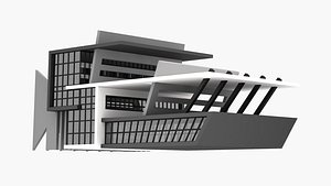 3D Special Building 07 model