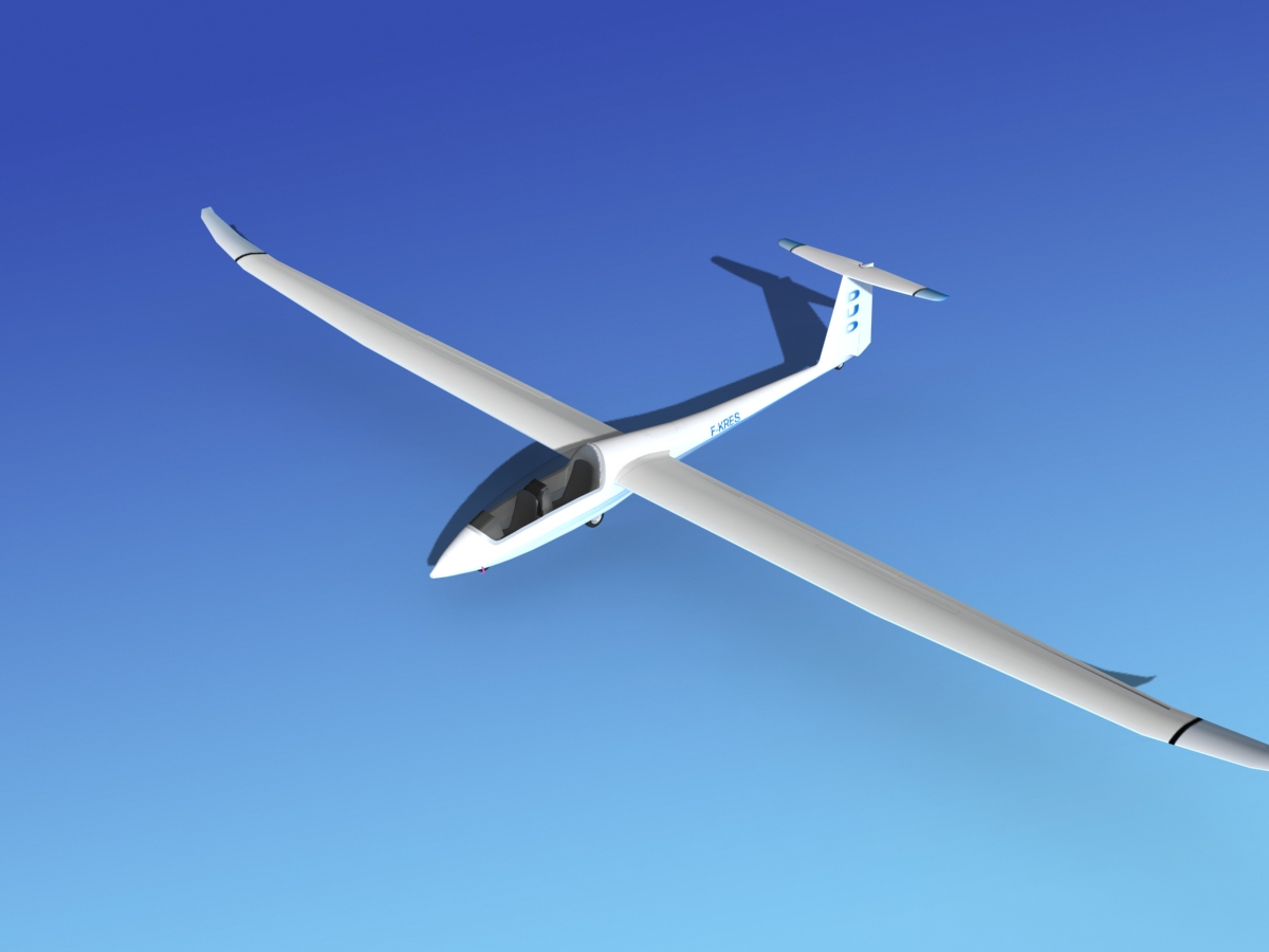 3d discus duo sailplane plane