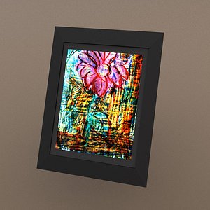 3dsmax flower art work