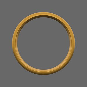 Gold Band Wedding Ring