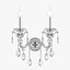 788 Lusso Silver Osgona Collection of Lamps