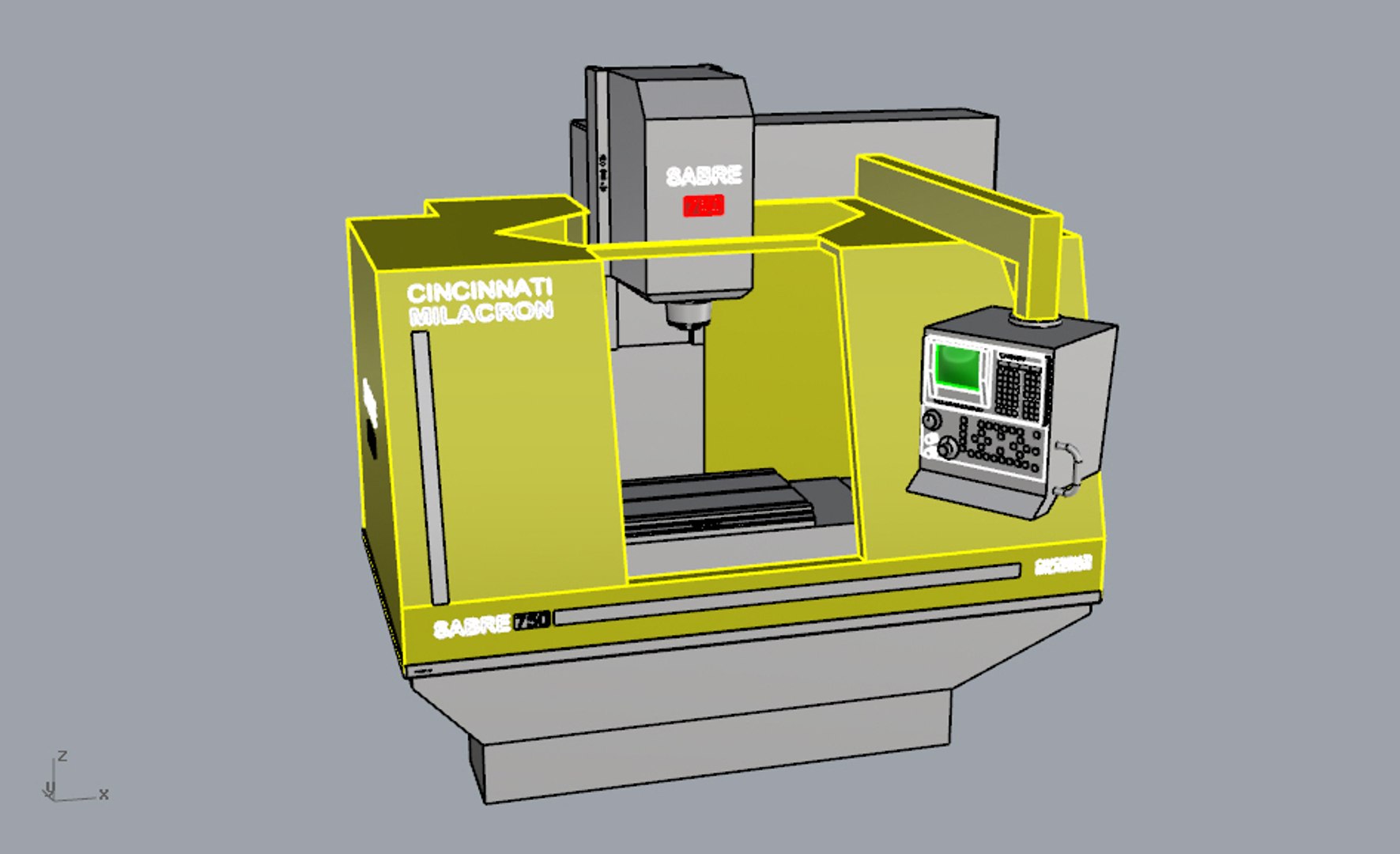 Machine Cnc 3D Model - TurboSquid 1246534