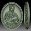Jesus Christ with the lamb - bas-relief for CNC router or 3D printer