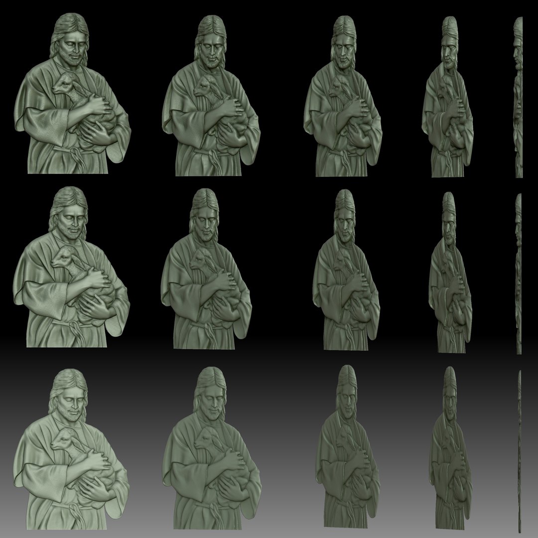 Jesus Christ with the lamb - low relief for CNC router or 3D printer 3D model https://p.turbosquid.com/ts-thumb/mI/iPFOeq/wk/18/jpg/1721779964/1920x1080/fit_q87/d58b05099722e778c88299b5d3762c94c5e9c8b4/18.jpg