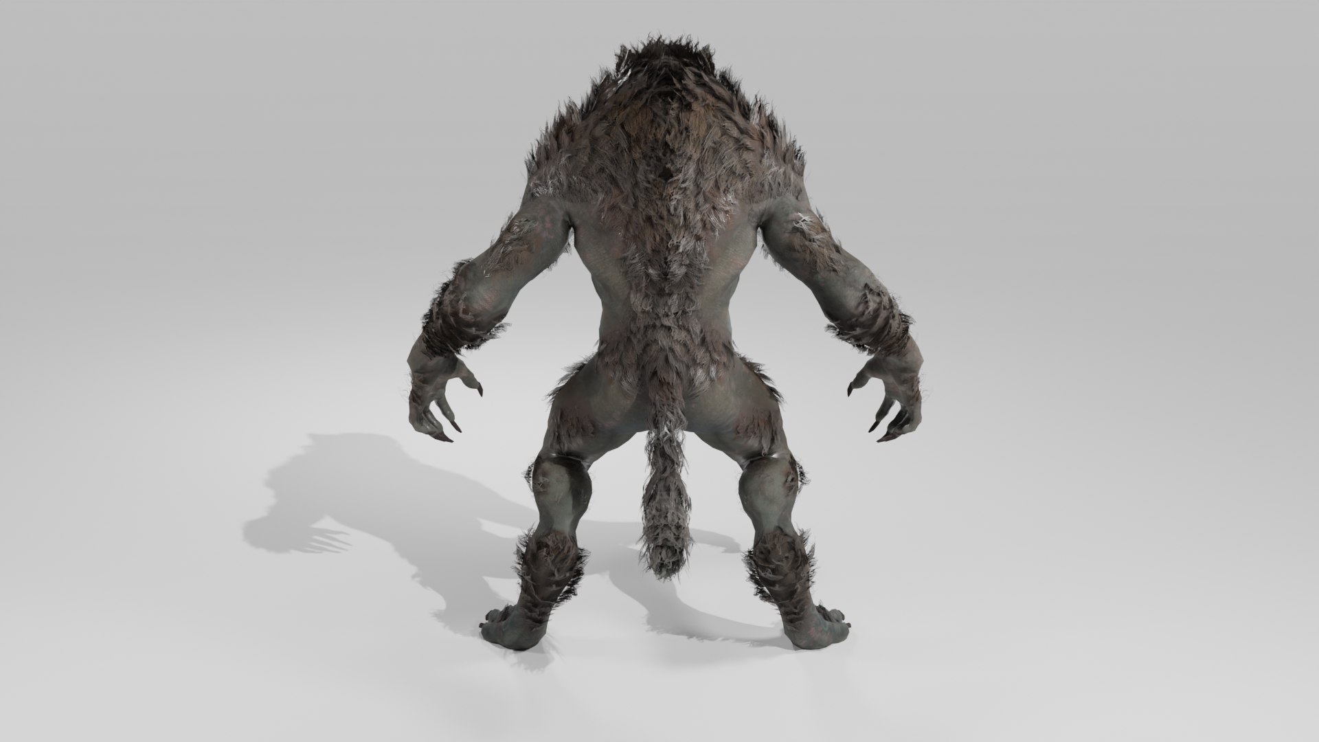 Detailed Werewolf - Rigged 3d Model - Turbosquid 2006488