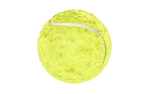 tennis ball 3D model
