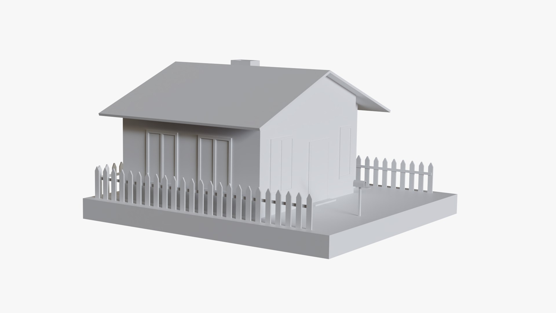 Isometric House Model - TurboSquid 2070051