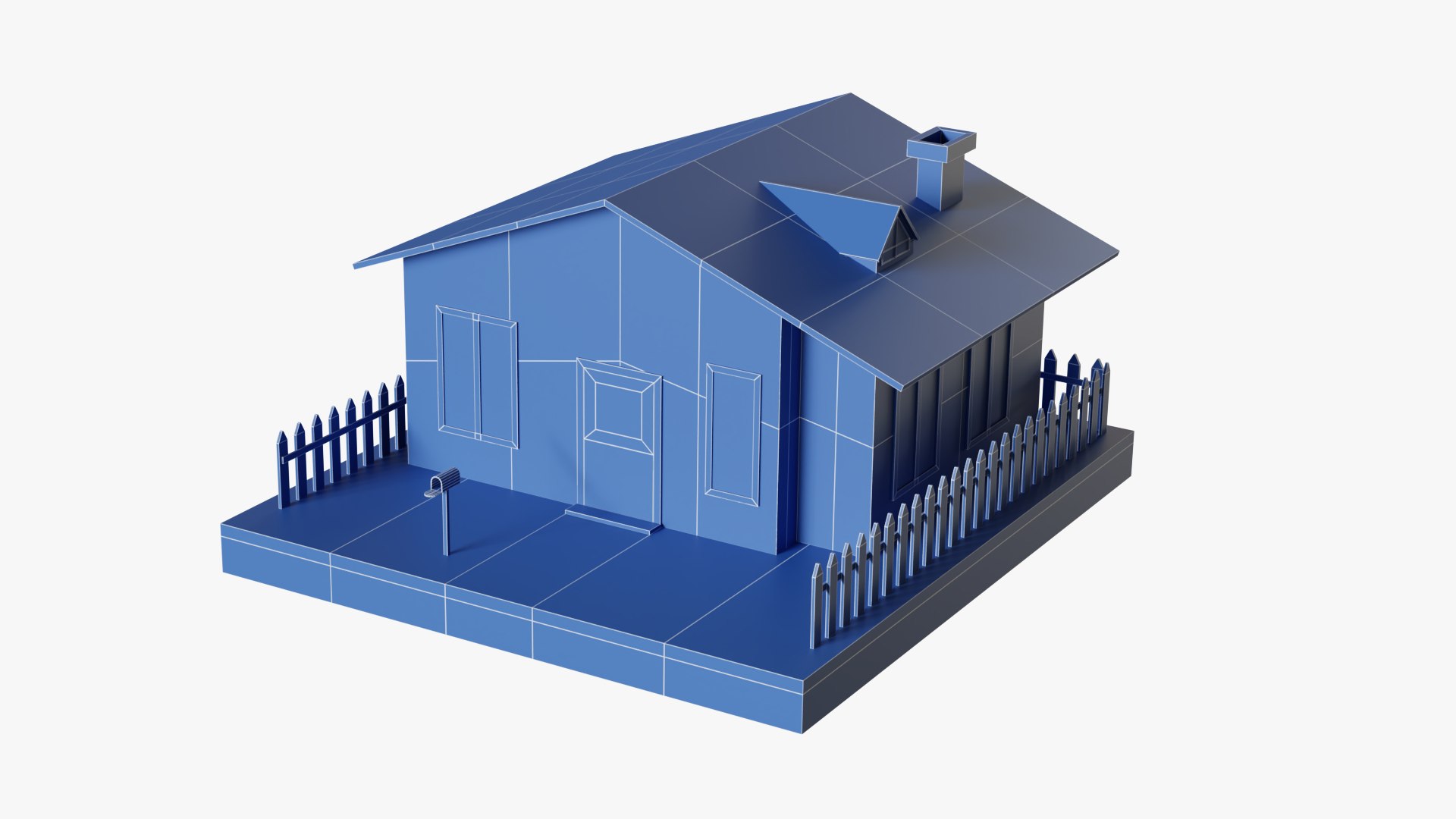Isometric House Model - TurboSquid 2070051