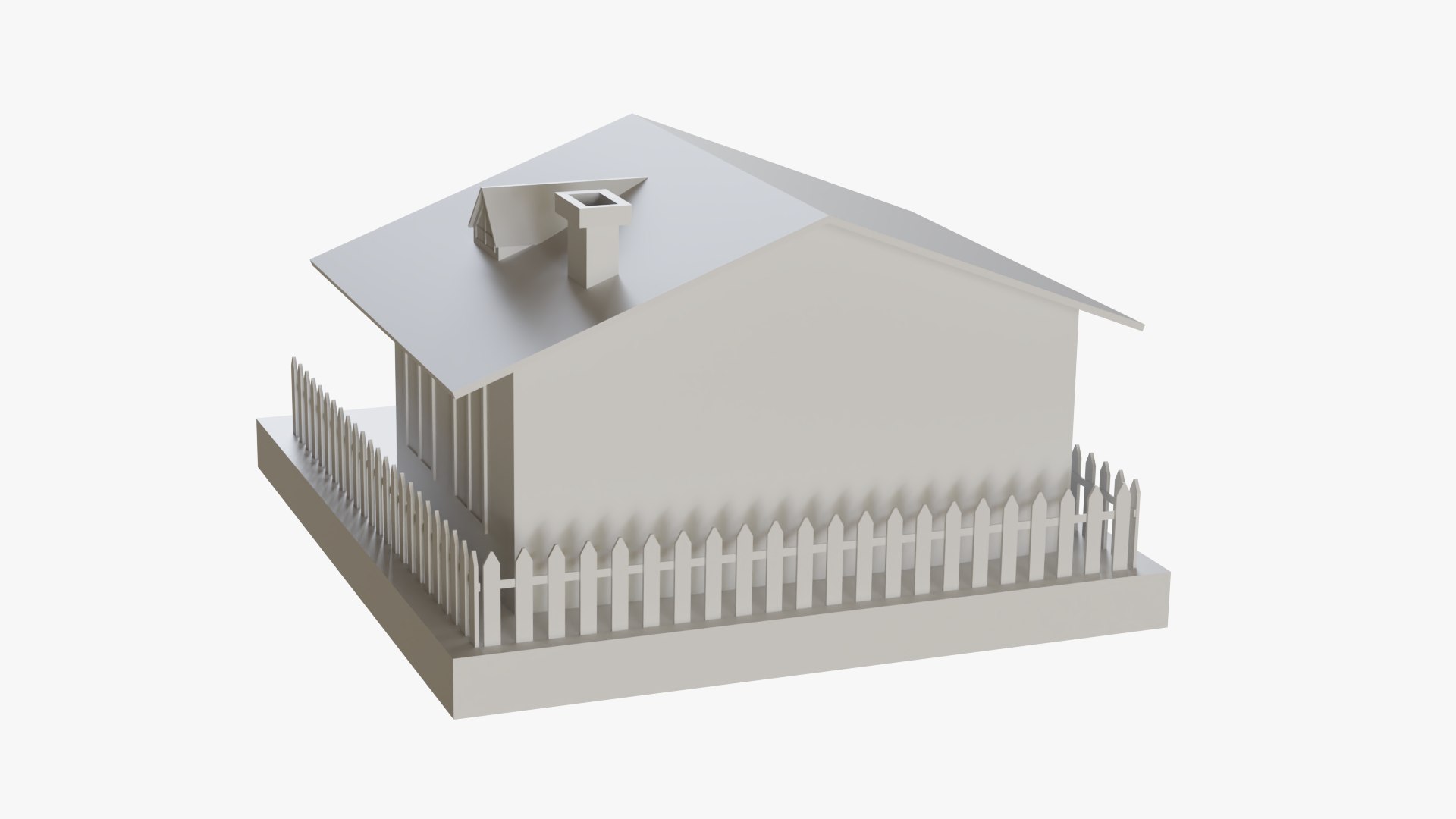 Isometric House Model - TurboSquid 2070051