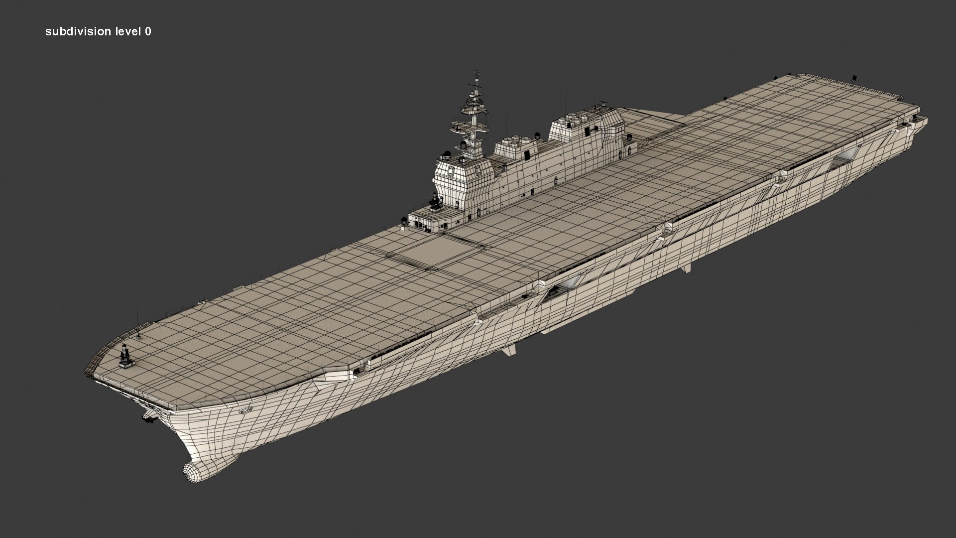 Izumo multi-purpose destroyer with Aircraft 3D model https://p.turbosquid.com/ts-thumb/mI/uLoE6F/C3/wire01/jpg/1661778376/1920x1080/fit_q87/549f99863736dcb229c664cc4885300894a41a19/wire01.jpg
