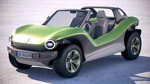 volkswagen id buggy 3D