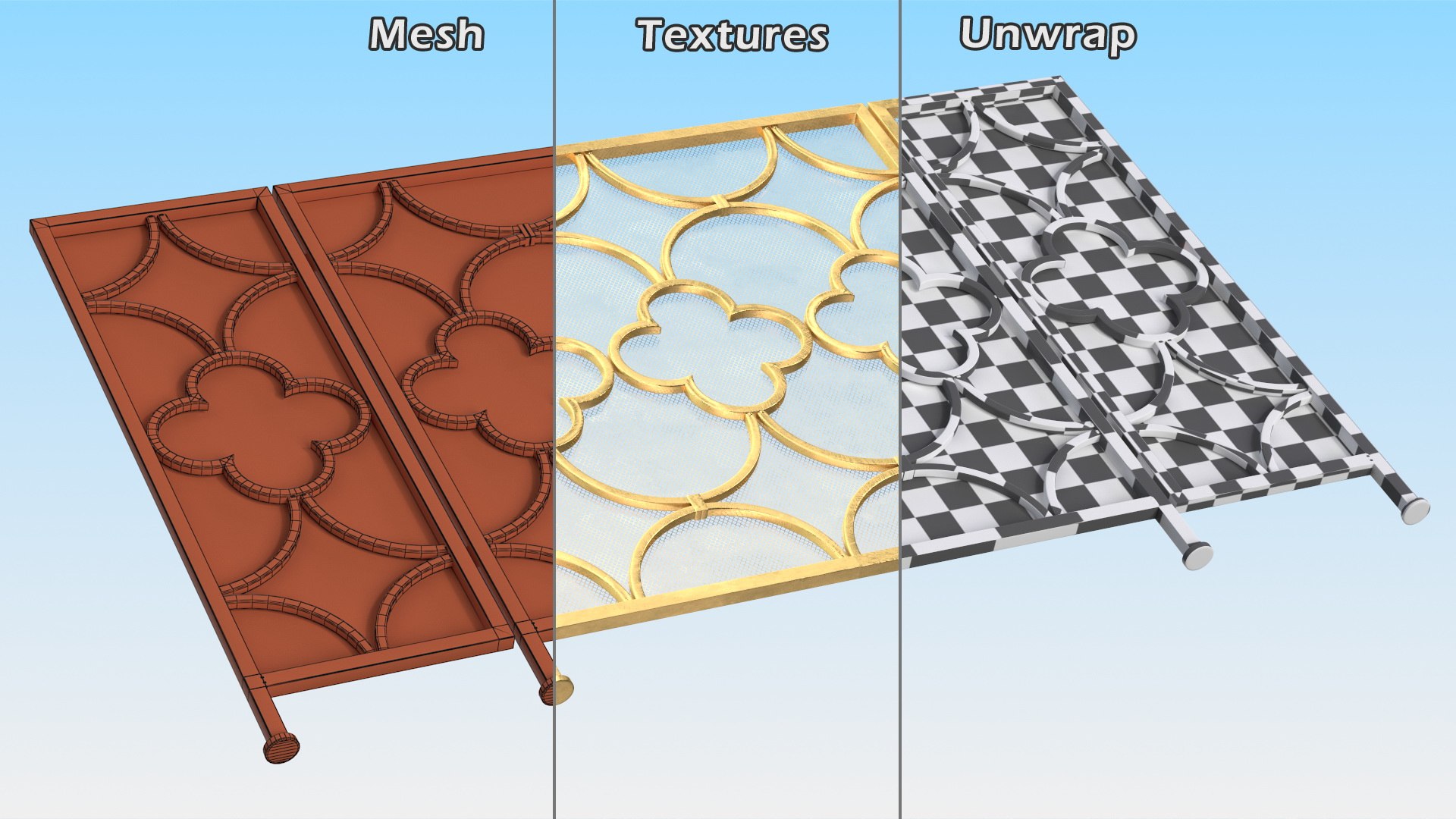 Metal Fireplace Screen 3 Panel Gold 3D model https://p.turbosquid.com/ts-thumb/mI/yTBH2V/bq/metalfireplacescreen3panelgoldc4dmodel016/jpg/1637580790/1920x1080/fit_q87/7b9cb9f194fc62bcd66f947df78cc846e360f885/metalfireplacescreen3panelgoldc4dmodel016.jpg