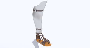 Greaves & sandal