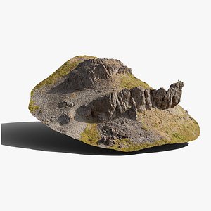 3D Mountain Cliffs Formation - 3D PBR Model model