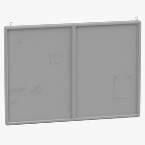 Cork Board Double