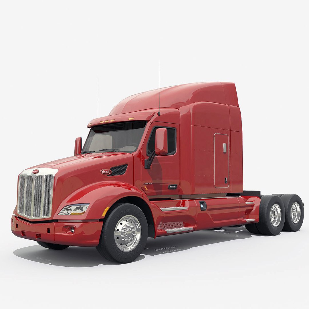 3d Model Semi Truck