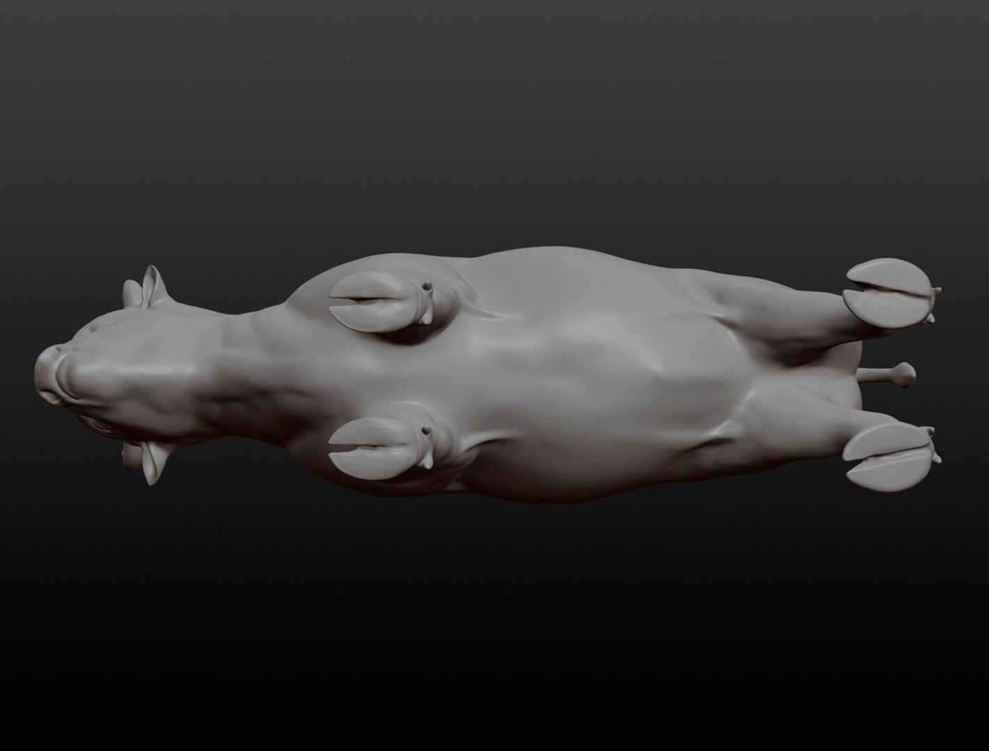 3D Bison Base Mesh Model - TurboSquid 1720830