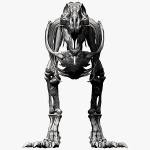 Dinosaur Tarbosaurus Full Skeletons Project