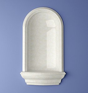recessed italia niche 3d model