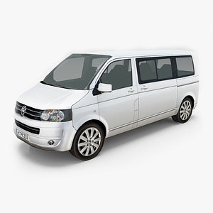 3d max vehicle volkswagen transporter t5