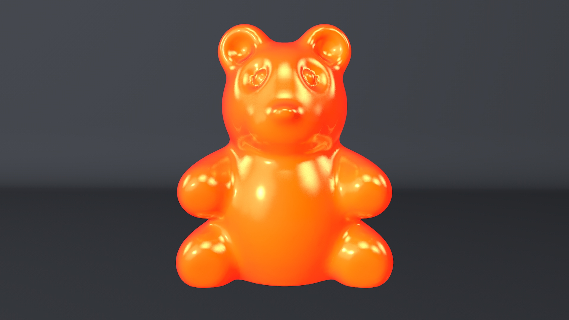 3D модель Мармеладный медведь - TurboSquid 1662564