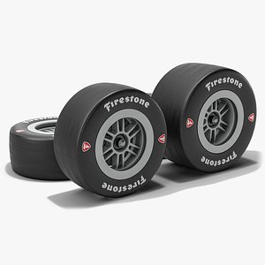 Racing Wheels with Firestone Tires