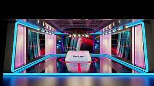 Virtual  TV Studio Chat show