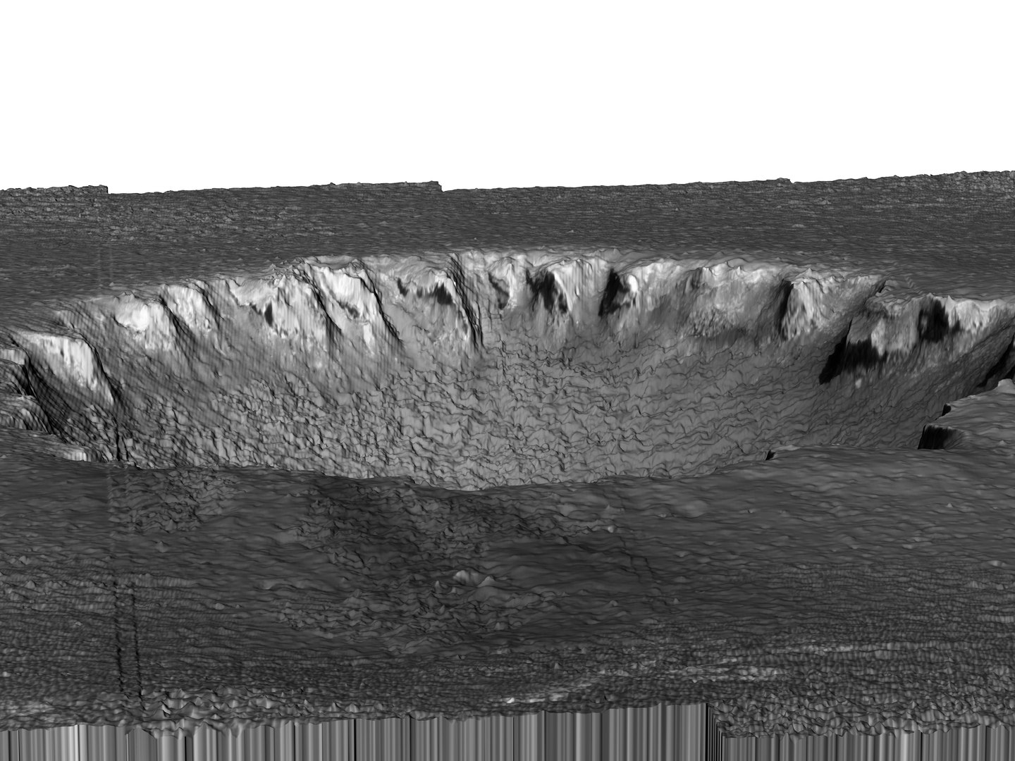 MARS VR Possible Opportunity Rover Landing Site Model TurboSquid