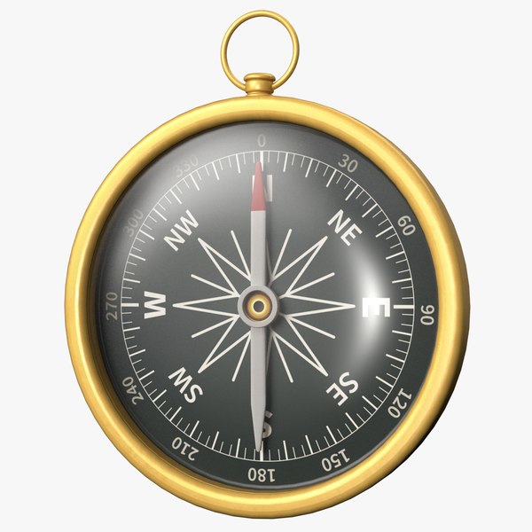 Vintage compass 3D model - TurboSquid 1569076