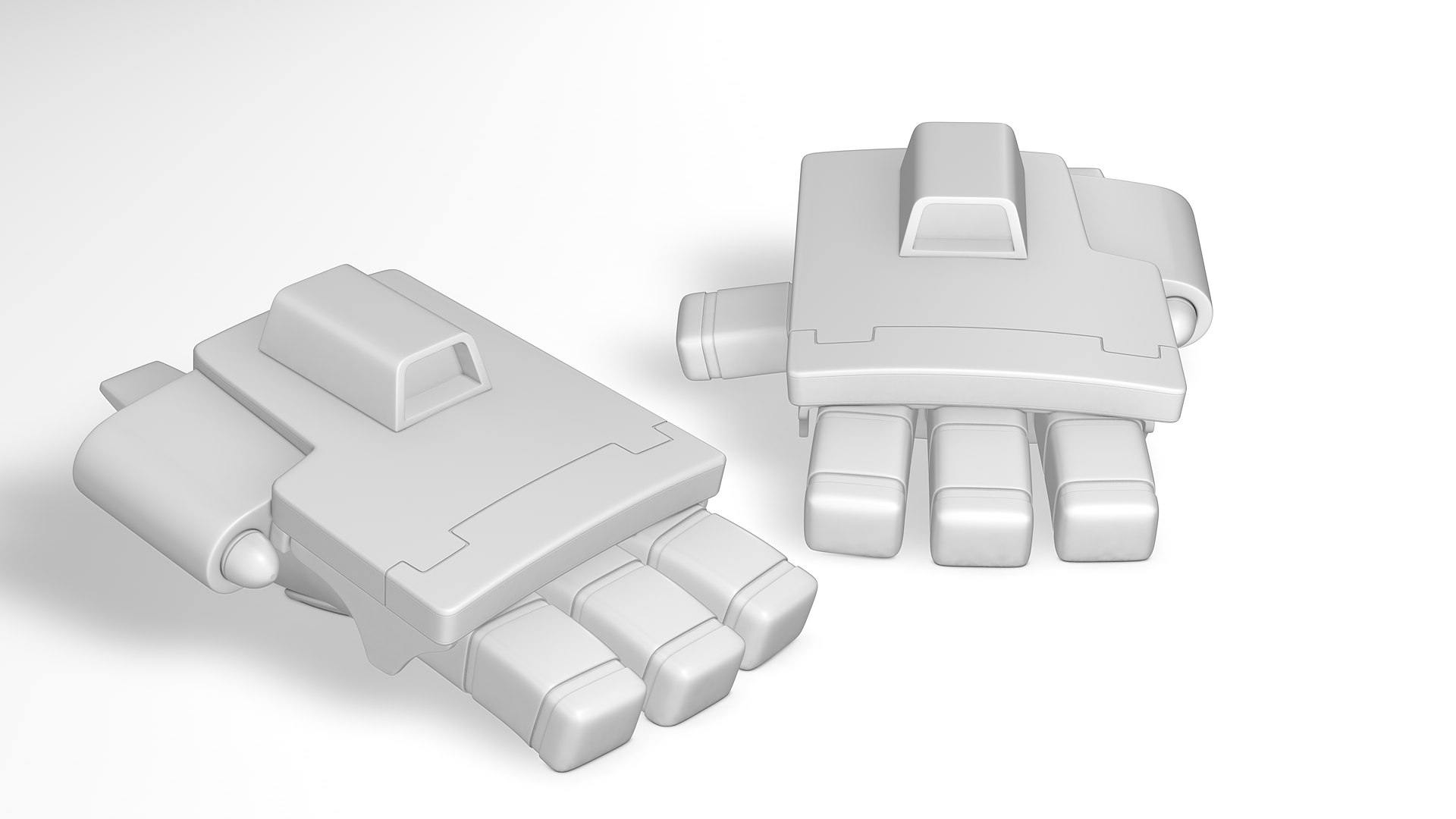 Rabbid Mario Character Gauntlet Weapon Sparks Of Hope 3D Model ...