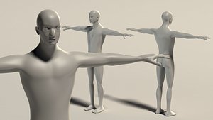 BASE MESH---Man Simple