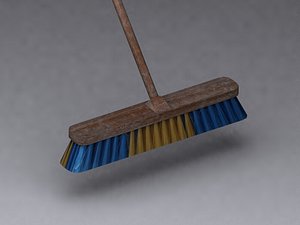 3d broom