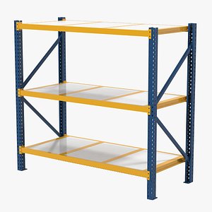 3d warehouse rack