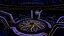 Millionaire TV Studio Stage Light Juego moderno internacional 1