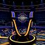 Millionaire TV Studio Stage Light Juego moderno internacional 1