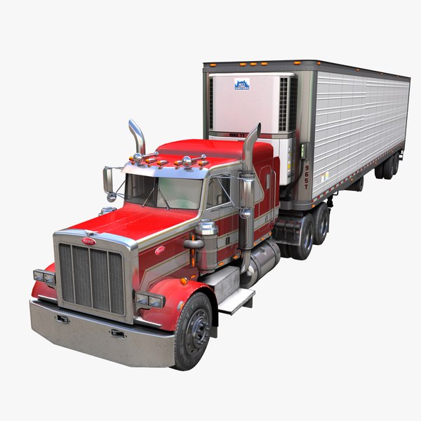 Peterbilt359冷蔵バントレーラーPBR3Dモデル - TurboSquid 1748490