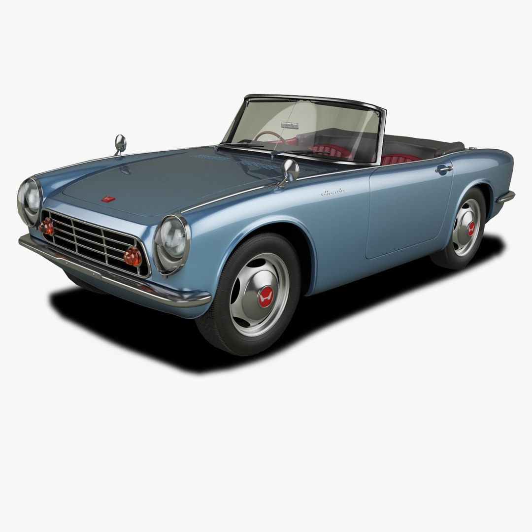 Honda S500 3D Model - TurboSquid 2281774