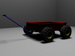 wheelbarrow barrow el 3D