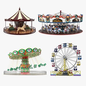 Amusement Park Rides Collection 2