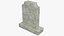 3D model Gravestone Set