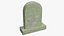 3D model Gravestone Set