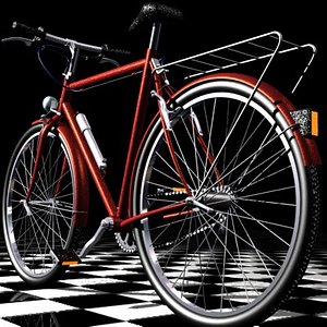 bicycle 3d model