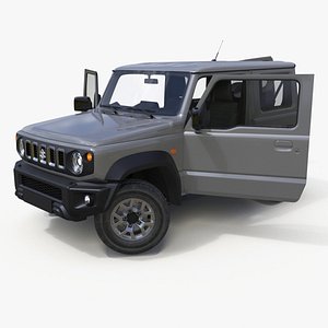 2025 Suzuki Jimny Three Door SUV Gray Rigged