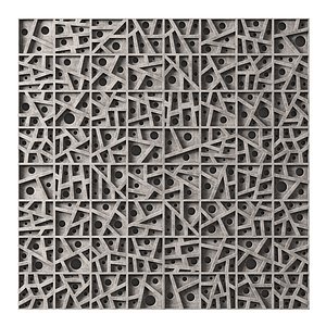 3D Screen decor n15 model