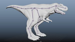 Tyrannosaurus rex 3D model 3D