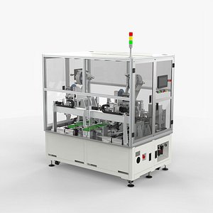 Automatic Large Capacity Easy-Tear Tape Machine 3D model