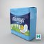 sanitary napkin 3D model