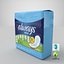 sanitary napkin 3D model
