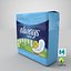sanitary napkin 3D model